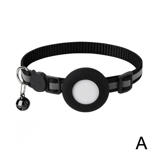 Cat Collar with Airtag Case