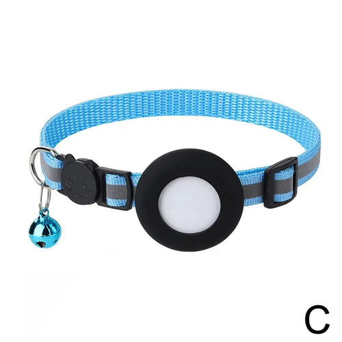 Cat Collar with Airtag Case