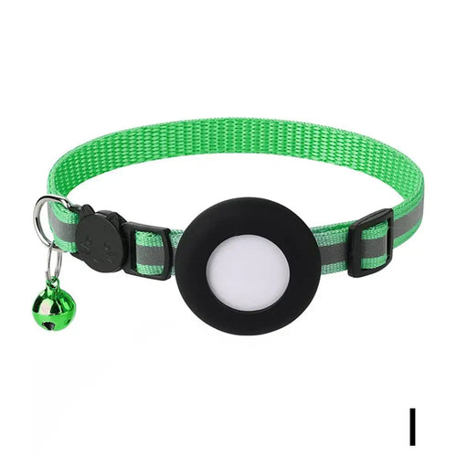 Cat Collar with Airtag Case