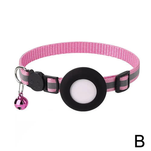 Cat Collar with Airtag Case
