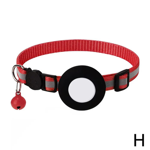 Cat Collar with Airtag Case