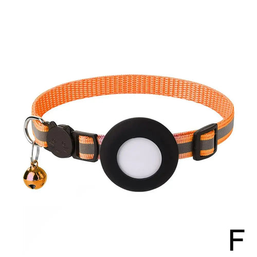 Cat Collar with Airtag Case