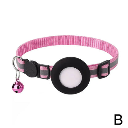 Cat Collar with Airtag Case