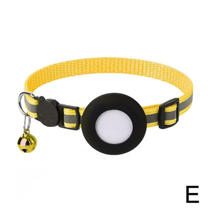 Cat Collar with Airtag Case