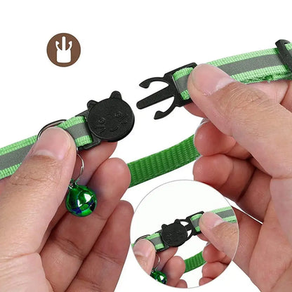 Cat Collar with Airtag Case