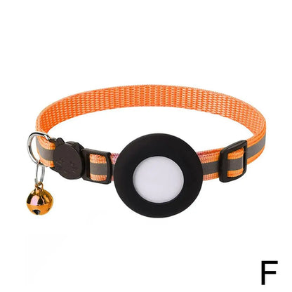 Cat Collar with Airtag Case
